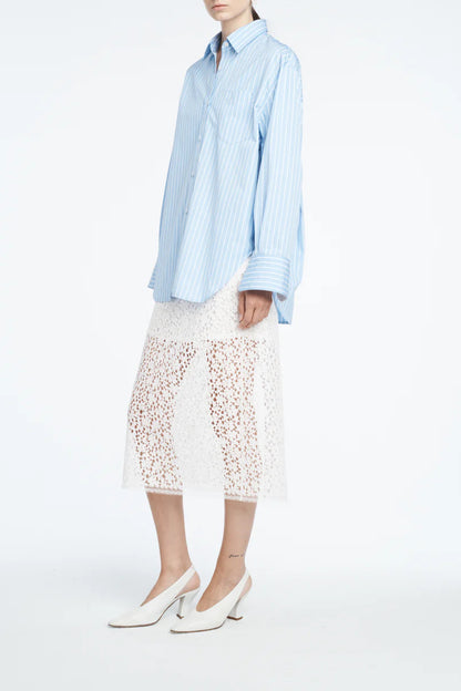 Rock Lace Ruched in WeißMaria McManus - Anita Hass