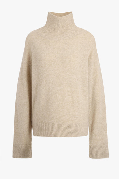 Rollkragenpullover Jardin Soleil in Beach PebbleLadneri - Anita Hass