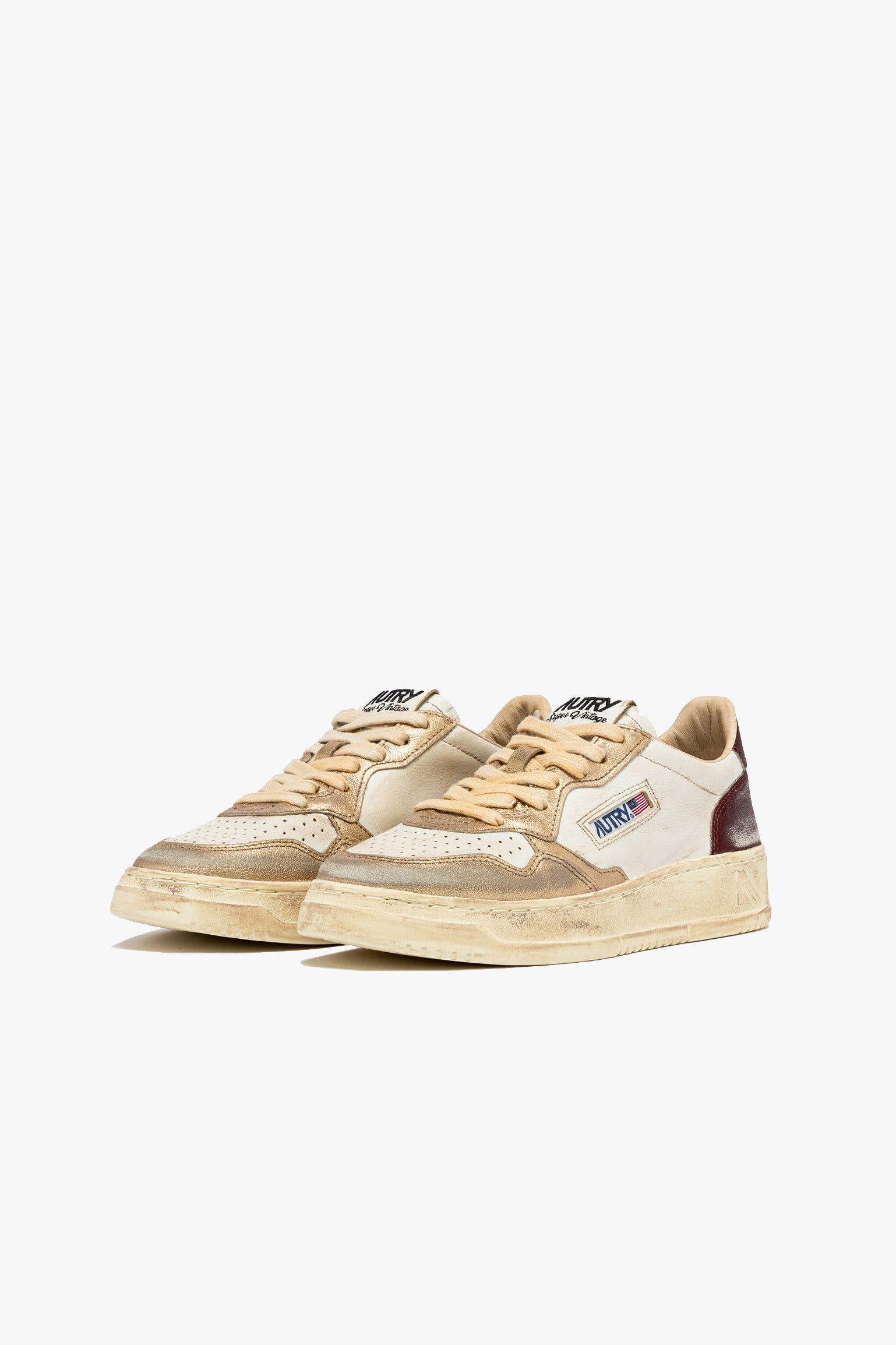 Sneaker Super Vintage in Platinum/VioletAutry - Anita Hass
