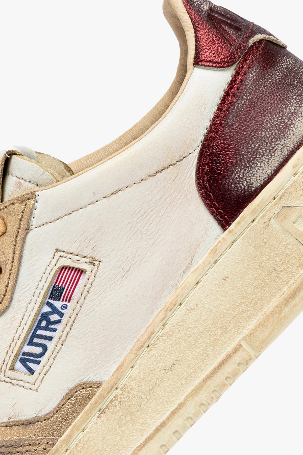 Sneaker Super Vintage in Platinum/VioletAutry - Anita Hass