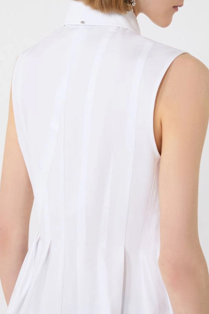 Certosa blouse in Optical White