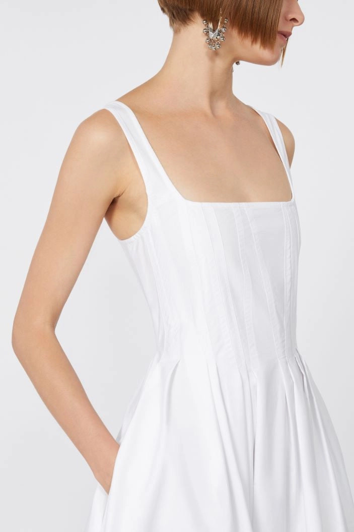 Kleid Giro in Optical WhiteSportmax - Anita Hass