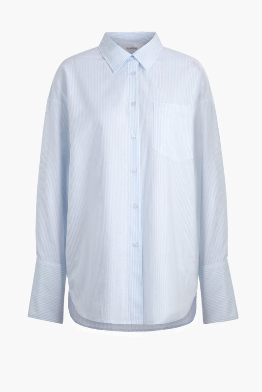 Bluse St. Germain Oxford in Blau/WeißLadneri - Anita Hass