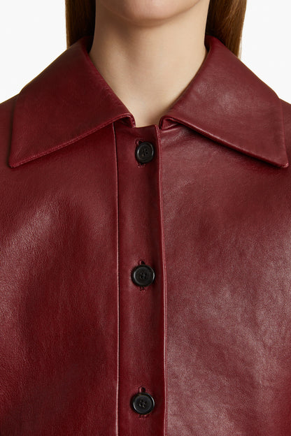 Lederjacke Sue in OxbloodKhaite - Anita Hass