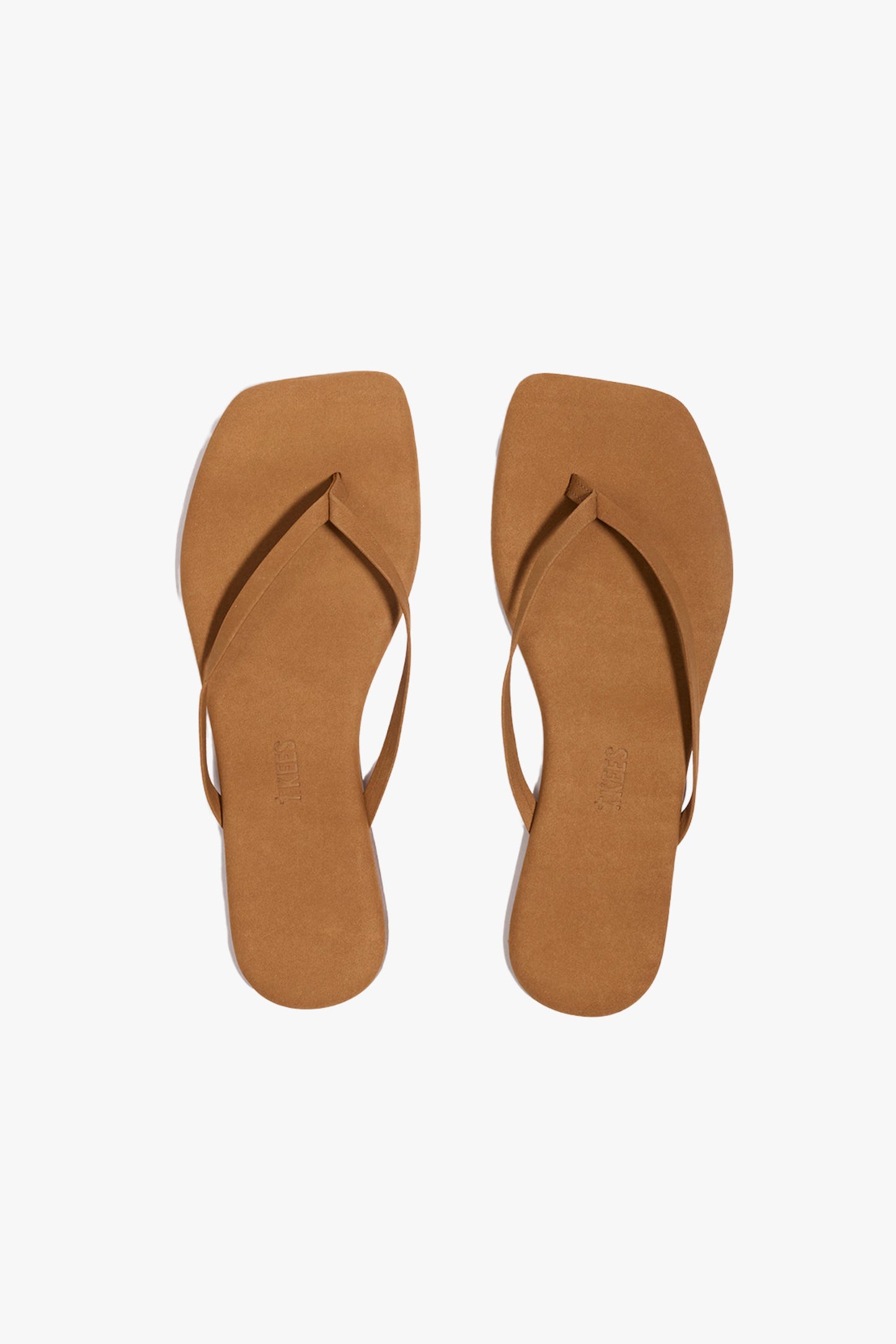 Sandale Lili Square in Suede CamelTKees - Anita Hass