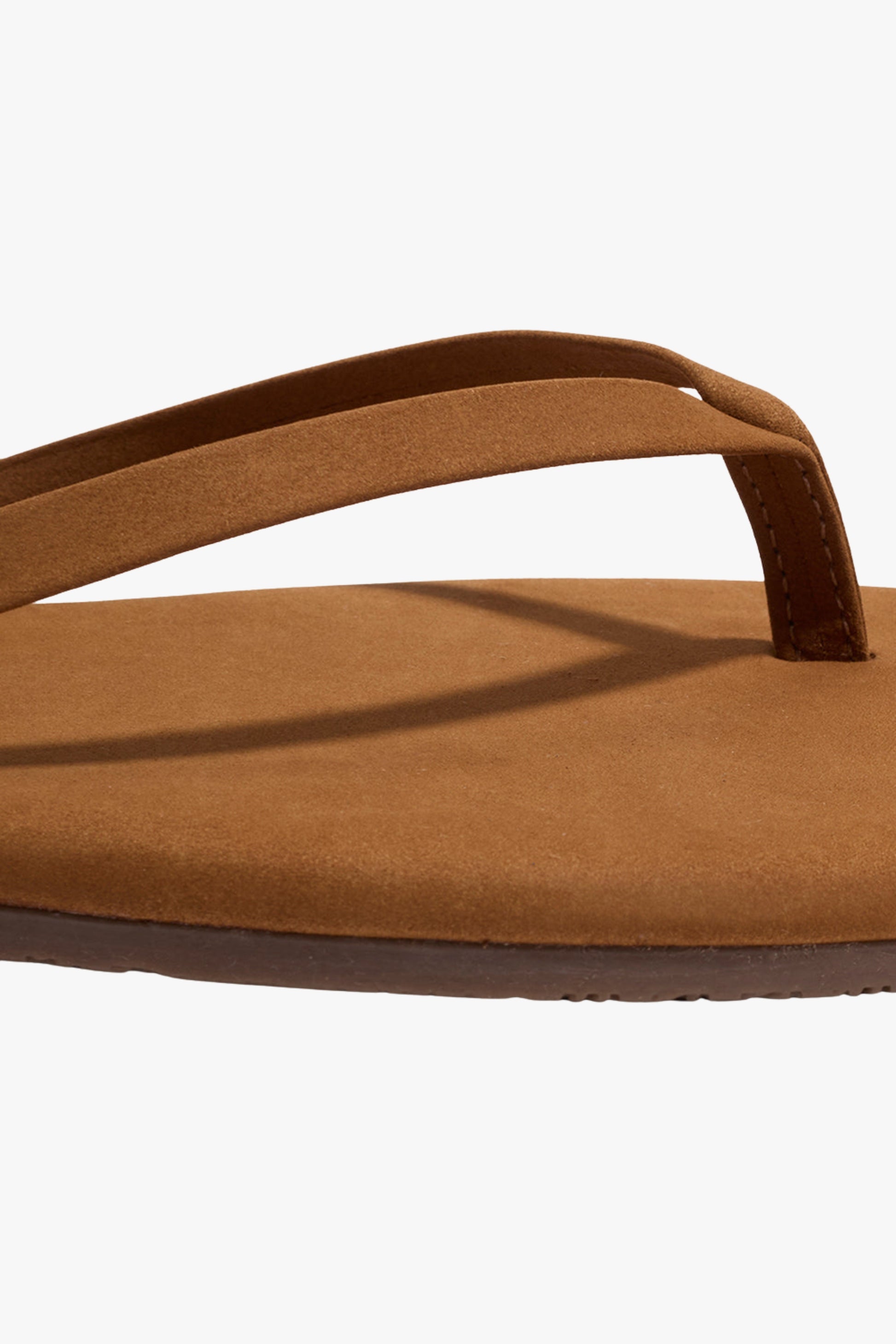 Sandale Lili Square in Suede CamelTKees - Anita Hass