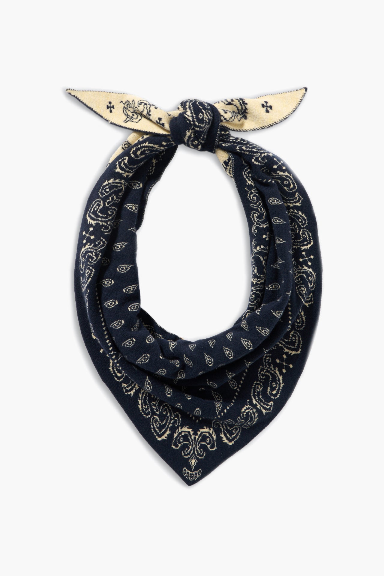 Scarf The Wild Rag in Midnight/Butter