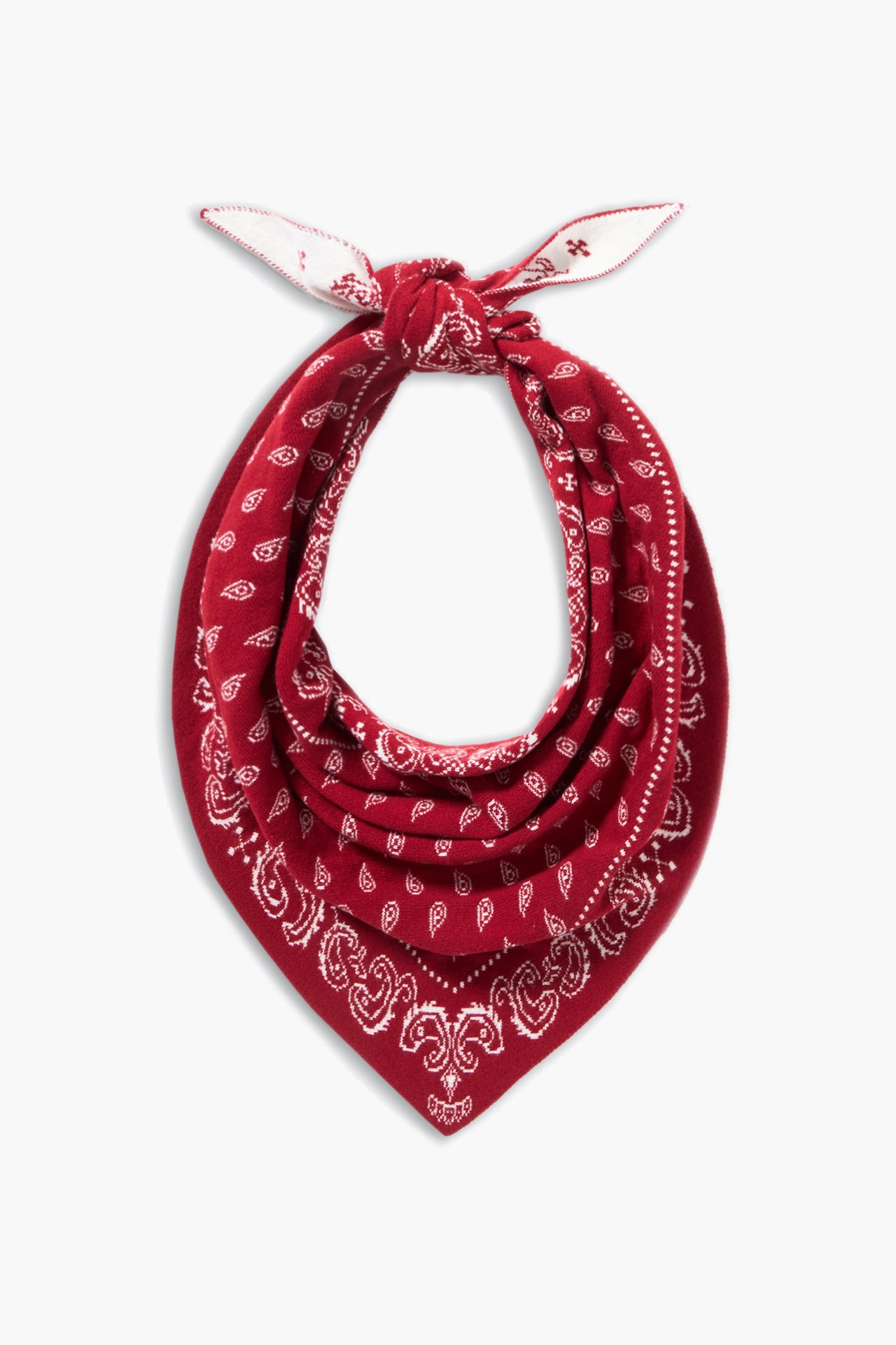 Scarf The Wild Rag in Ruby/Cream