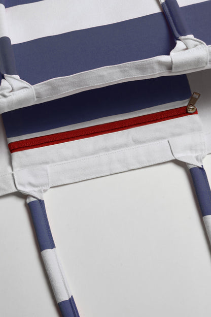 Shopper 'Heart' Large in Navy/WeißAnita Hass - Anita Hass