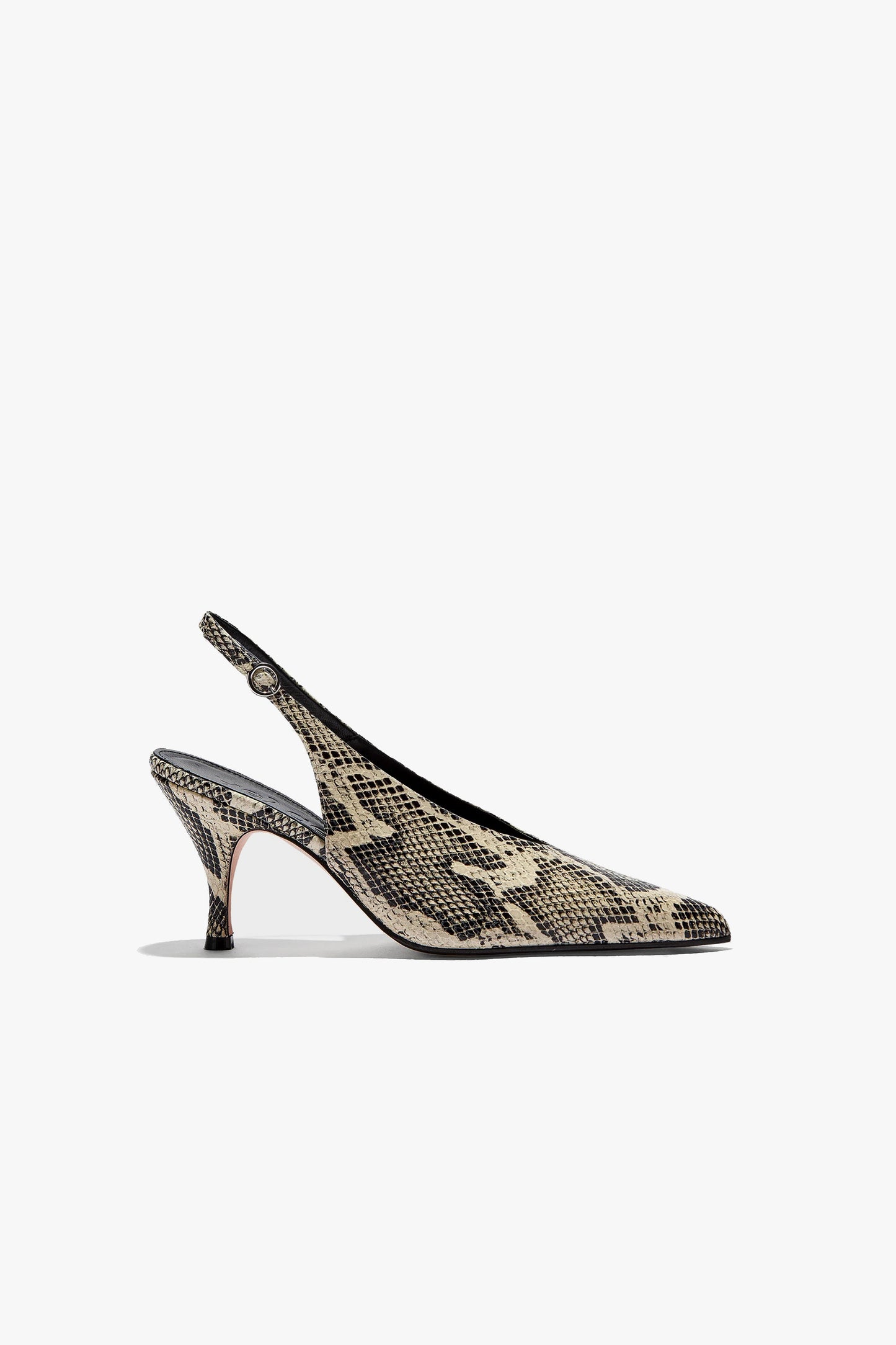 Slingbacks Carla in Creamy Snakeaeyde - Anita Hass