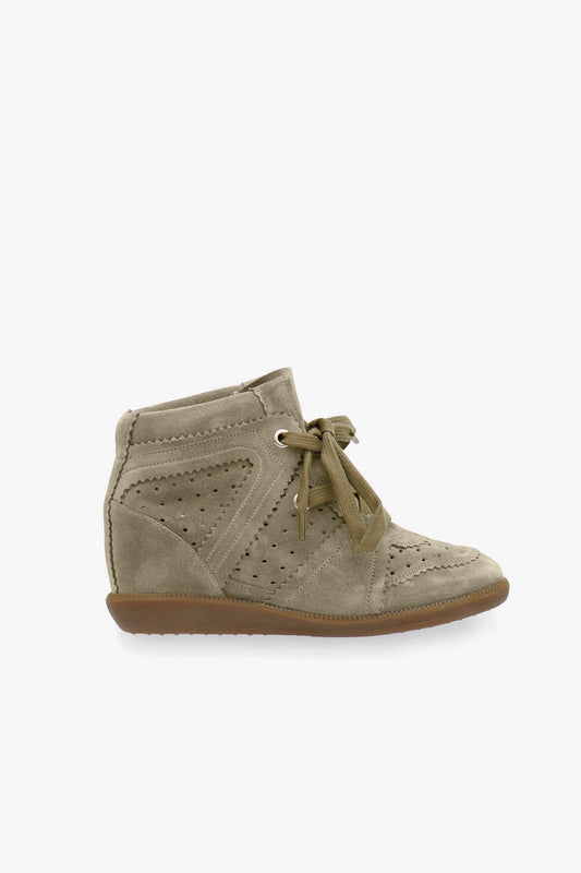 Bobby sneaker in taupe