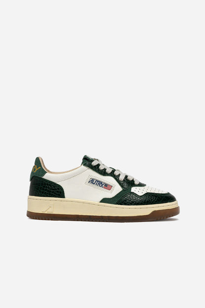 Sneaker Medalist in Marshmallow/Green