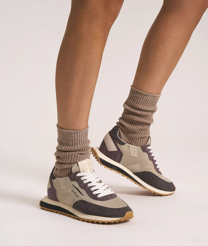 Sneaker Rush Starlight in Glitter Brown/Nylon BeigeGhoud - Anita Hass