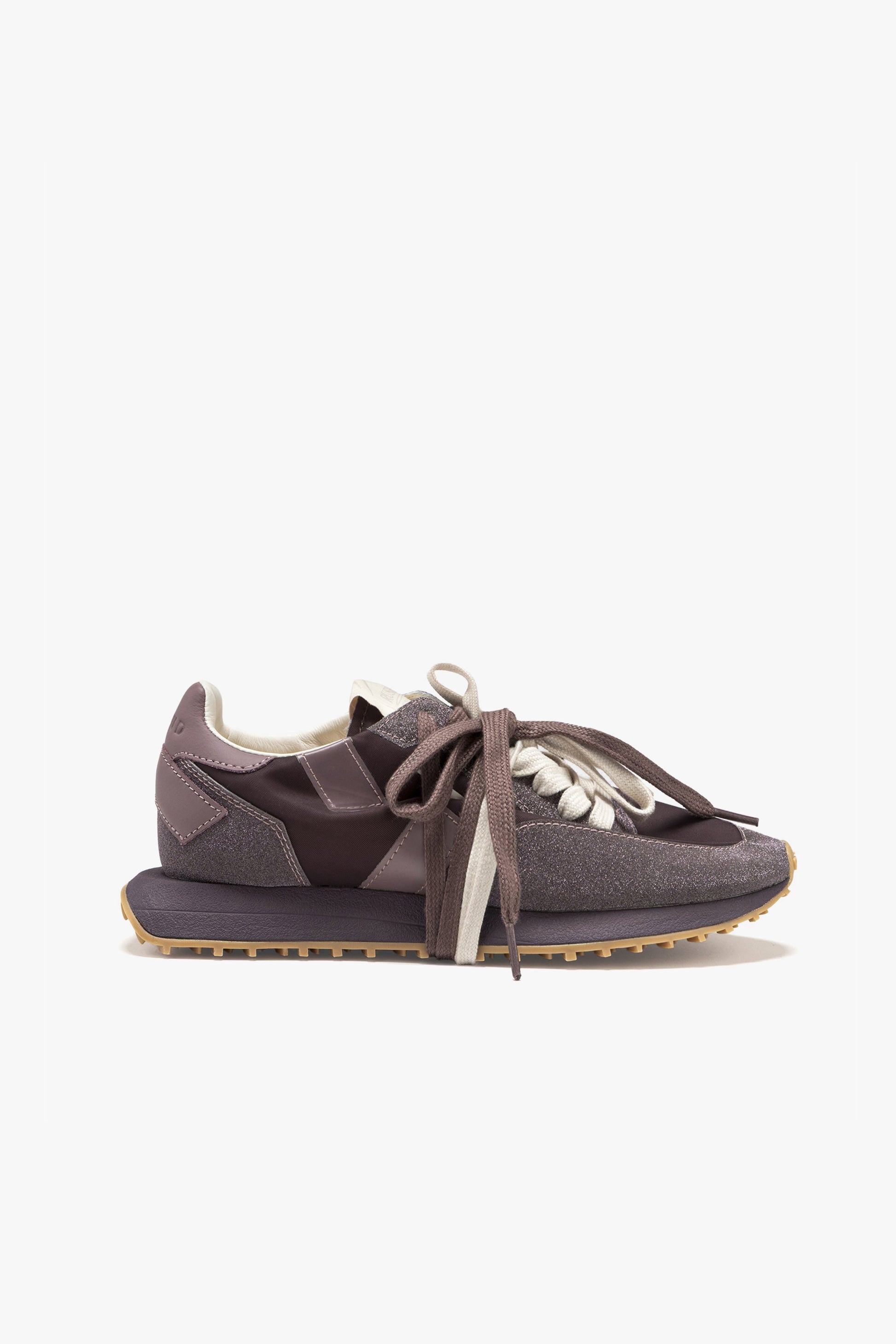 Sneaker Rush Starlight in Glitter Ruby/Nylon RubinGhoud - Anita Hass