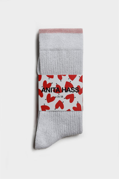 Lurexsocken in Silber/PinkAnita Hass - Anita Hass