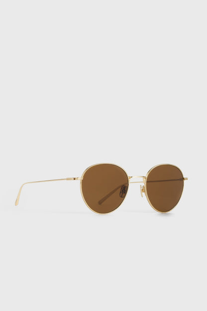 Sonnenbrille The Rounds in GoldToteme - Anita Hass