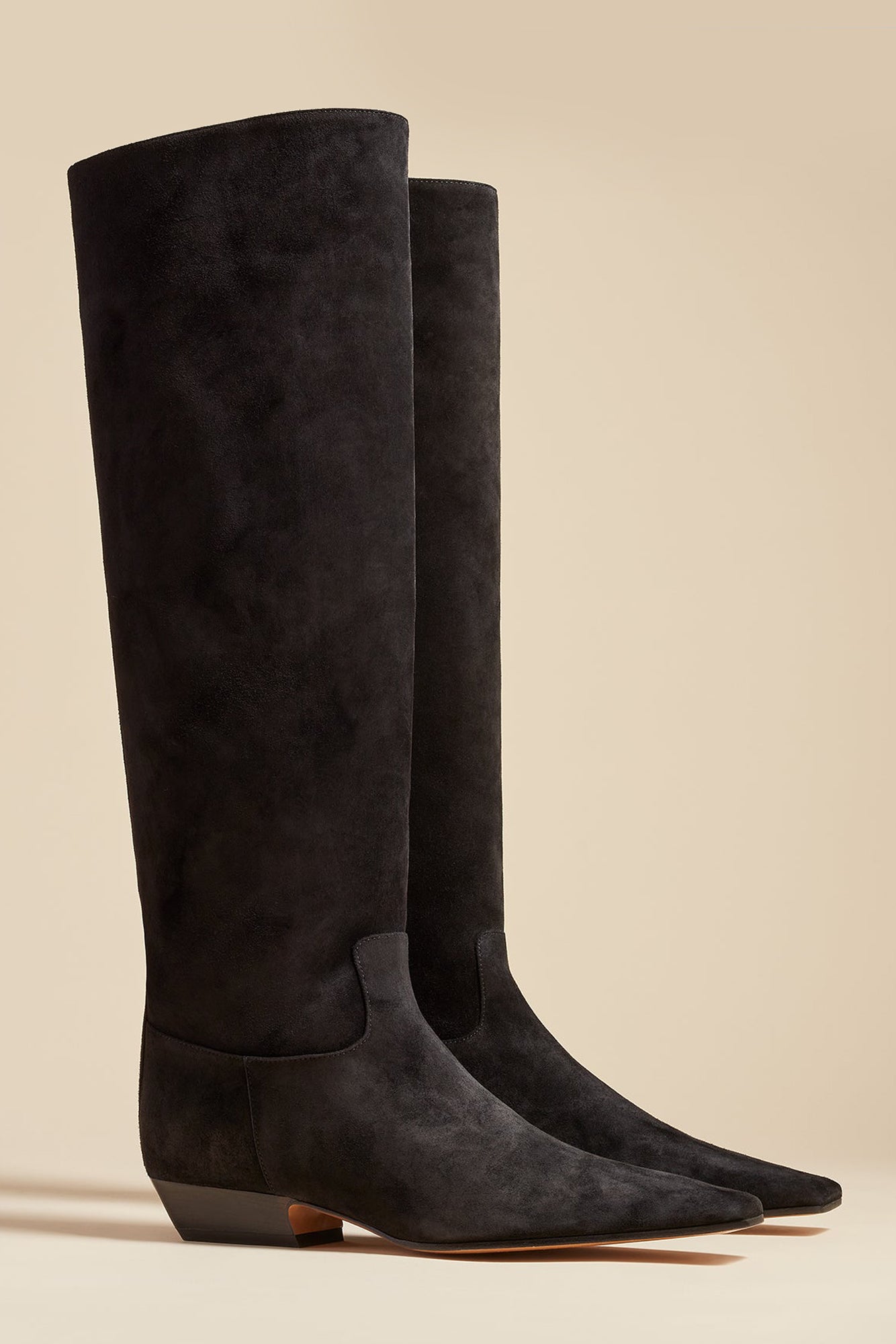 Stiefel Marfa Knee High in SchwarzKhaite - Anita Hass