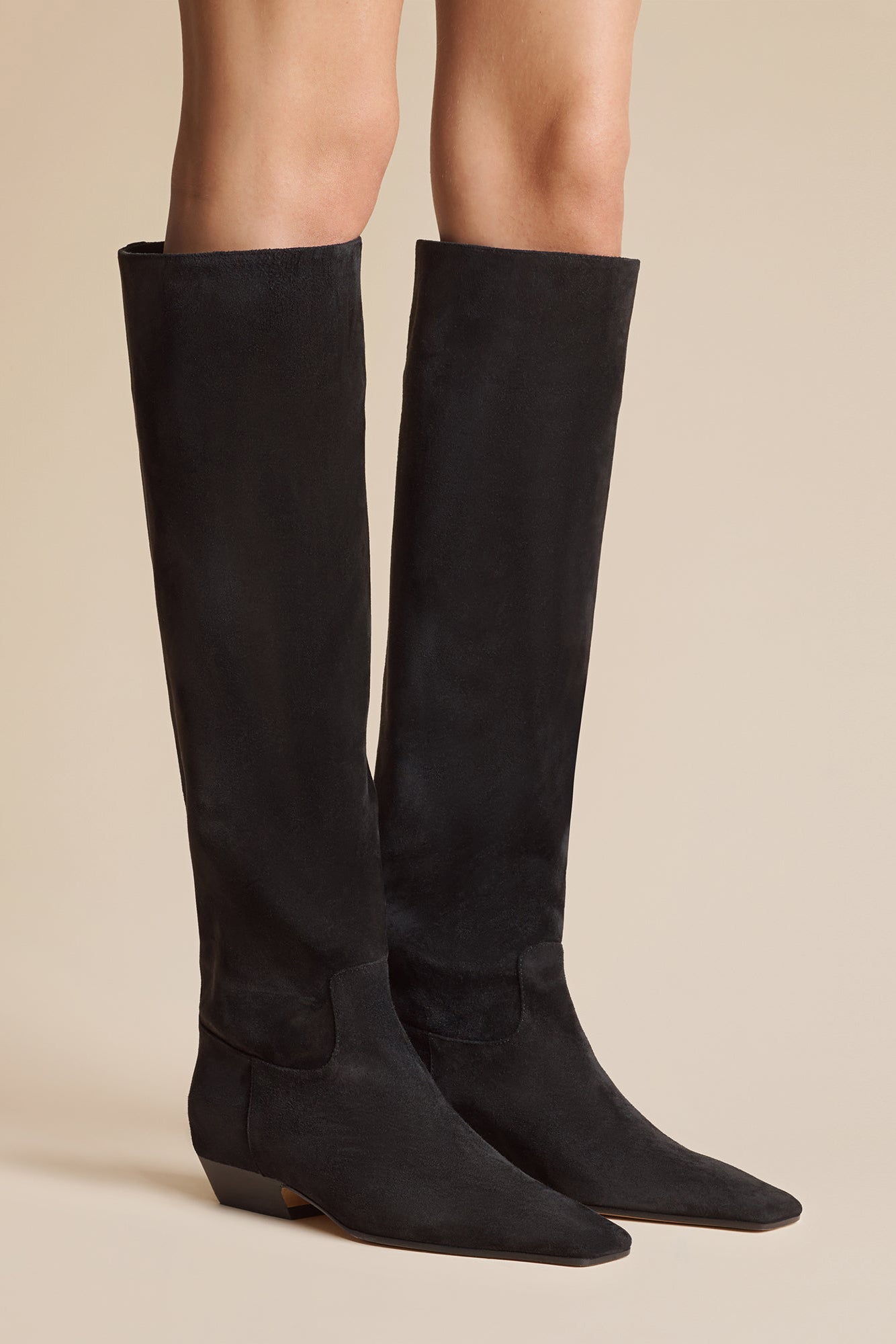 Stiefel Marfa Knee High in SchwarzKhaite - Anita Hass