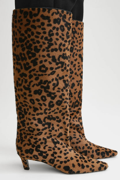 Stiefel The Wide Shaft in LeopardToteme - Anita Hass
