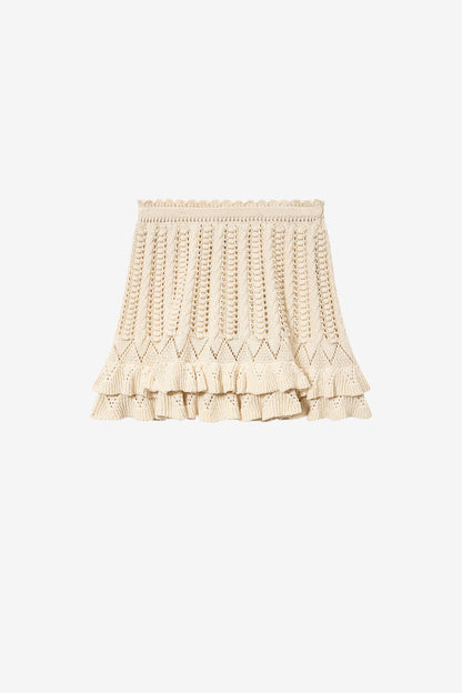 Strickrock Nelle in EcruIsabel Marant - Anita Hass