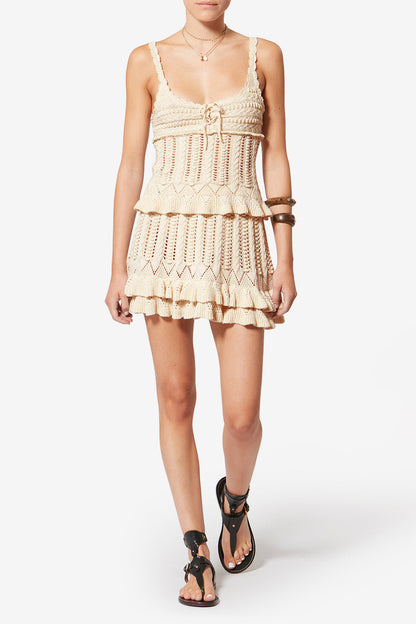 Strickrock Nelle in EcruIsabel Marant - Anita Hass