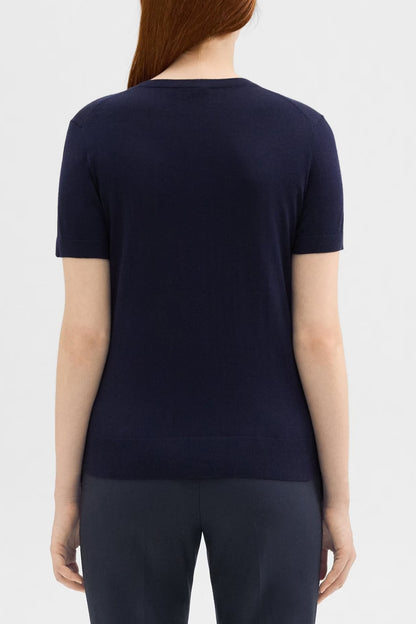 Strickshirt in Deep NavyTheory - Anita Hass