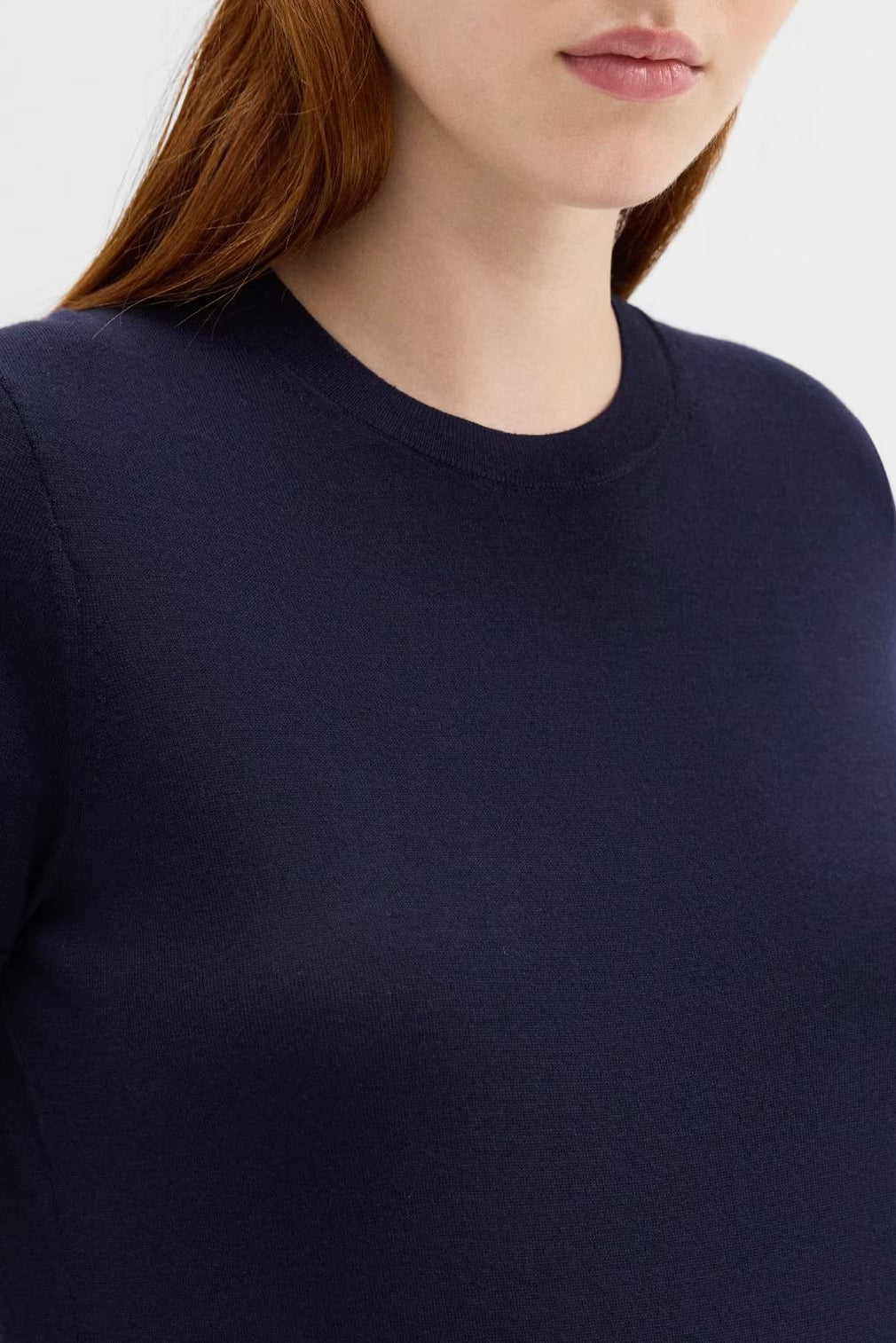 Strickshirt in Deep NavyTheory - Anita Hass