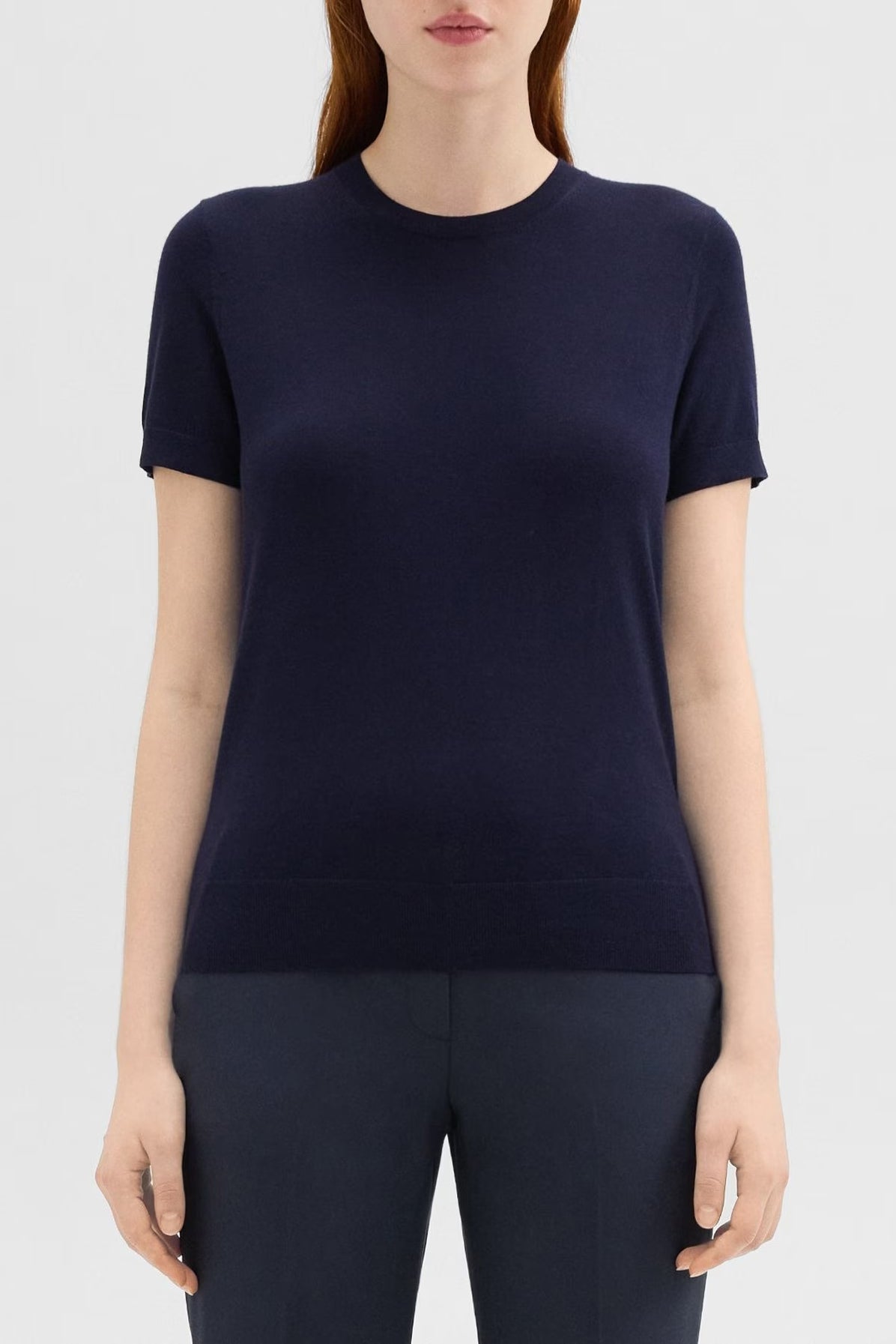 Strickshirt in Deep NavyTheory - Anita Hass