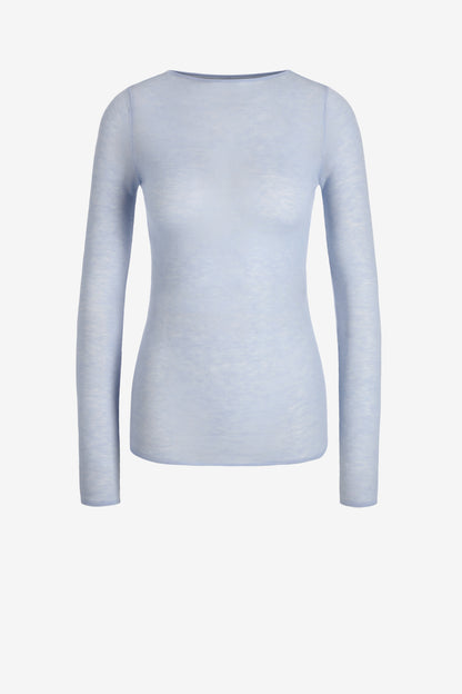 Strickshirt Sheer Touch in HellblauAnita Hass - Anita Hass