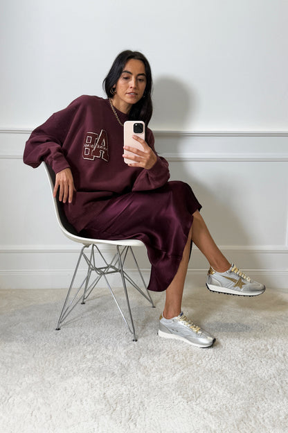 Sweatshirt Miles in Dark BurgundyAnine Bing - Anita Hass