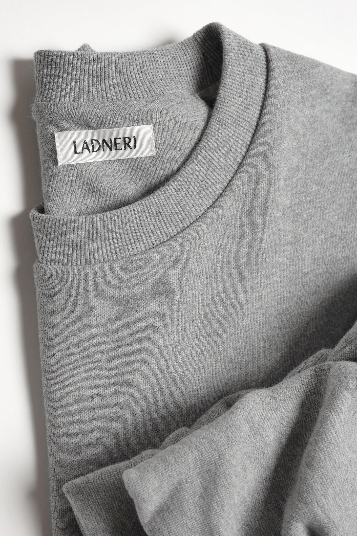 Sweatshirt Nick in Grey Melange