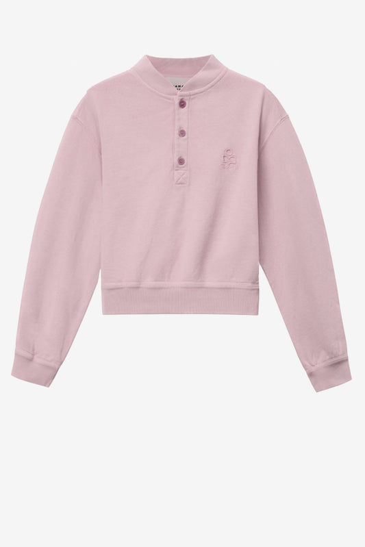 Simony sweatshirt in light pink