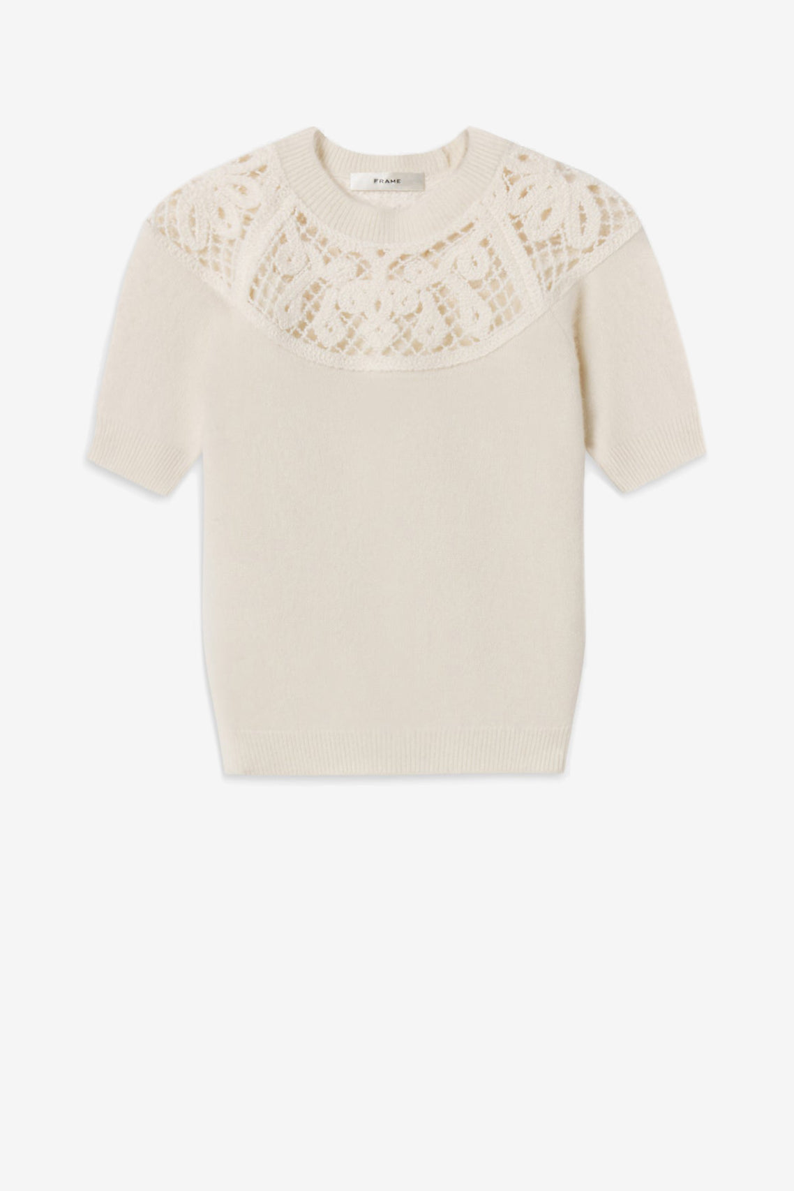 Felpa The Lace in crema