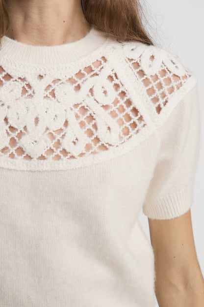 Pullover The Lace in CreamFrame - Anita Hass