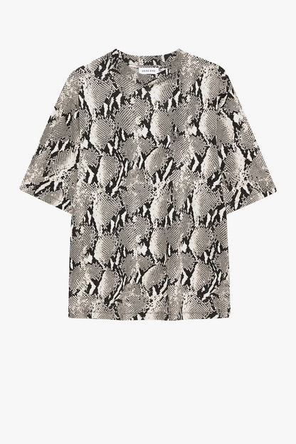 T-Shirt Avi in Washed PythonAnine Bing - Anita Hass