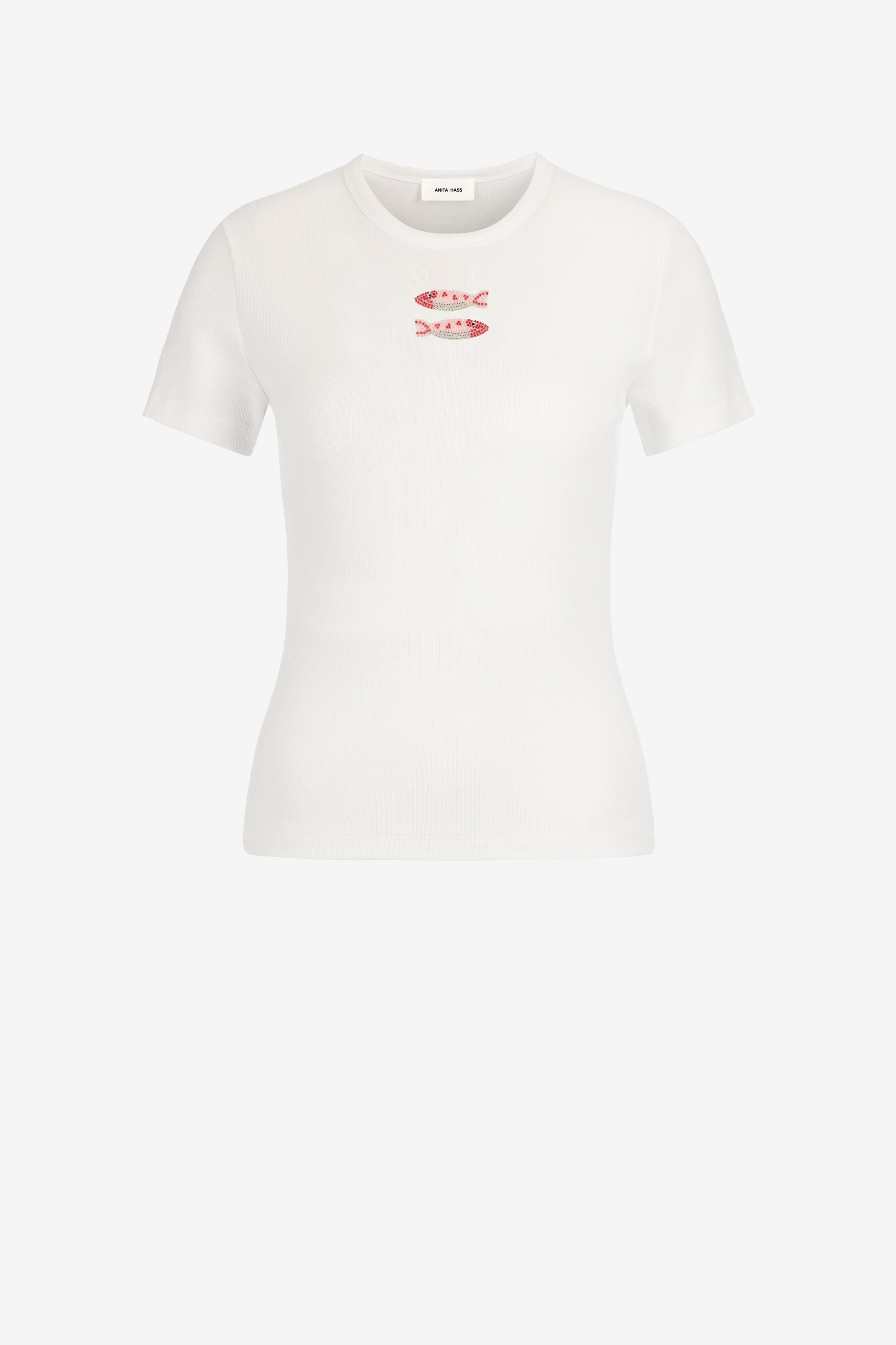 T-Shirt Pearl Fish in WeißAnita Hass - Anita Hass