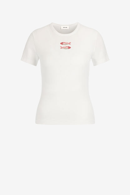 T-Shirt Pearl Fish in WeißAnita Hass - Anita Hass