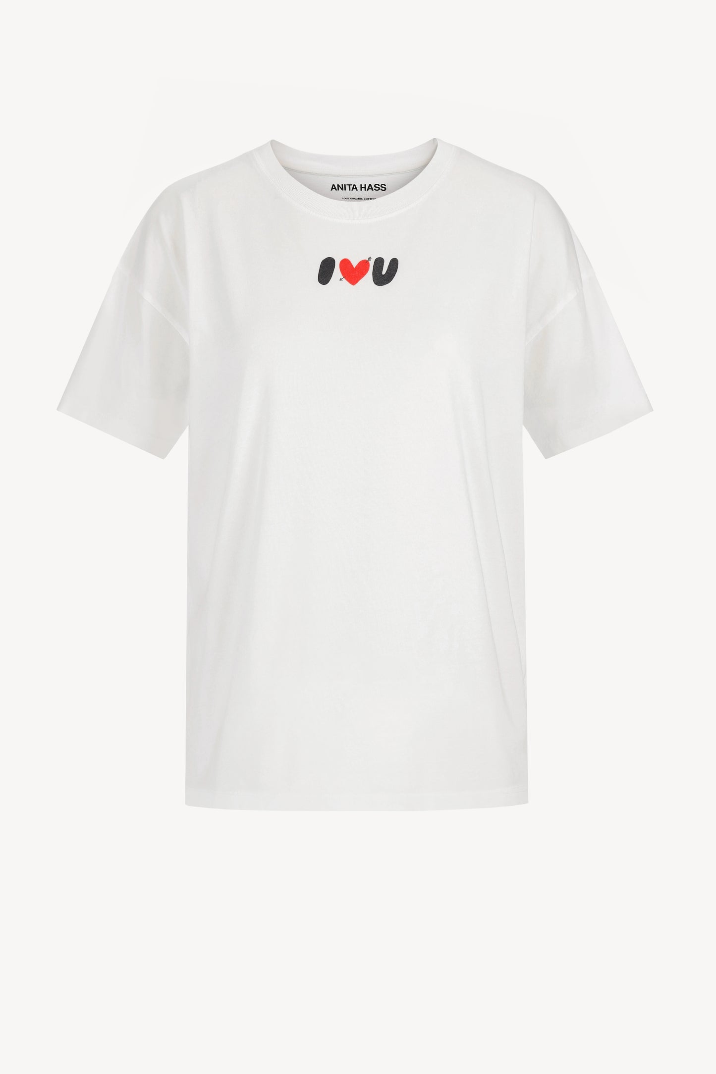 T-Shirt 'I LOVE U' in WeißAnita Hass - Anita Hass