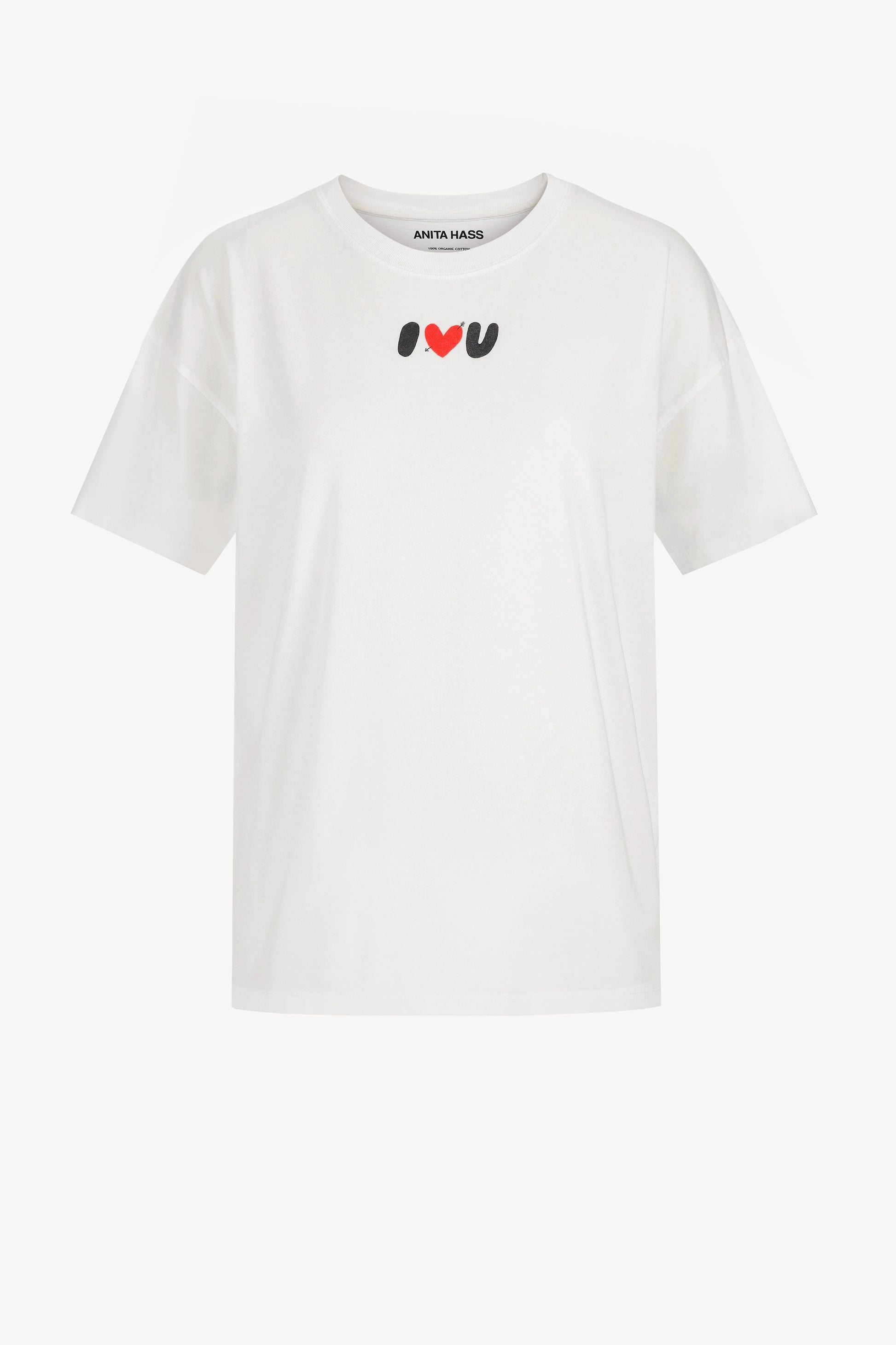 T-Shirt 'I LOVE U' in WeißAnita Hass - Anita Hass
