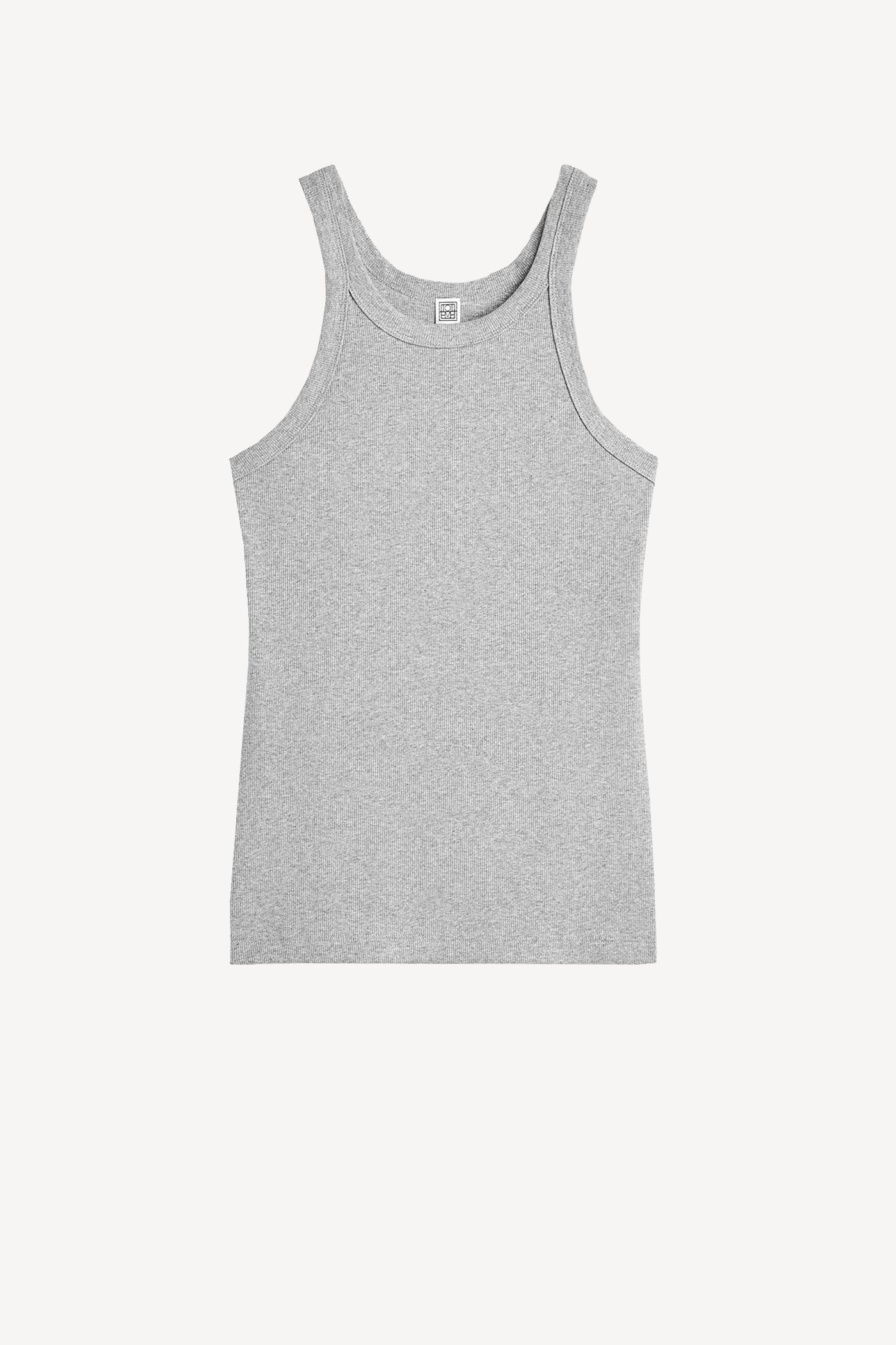 Tank Top Curved in Grey MelangeToteme - Anita Hass