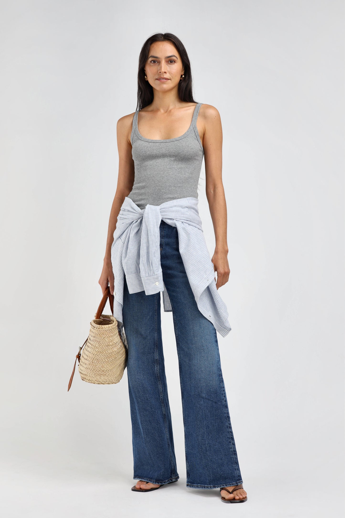 Tank Top Le Mans in Grau