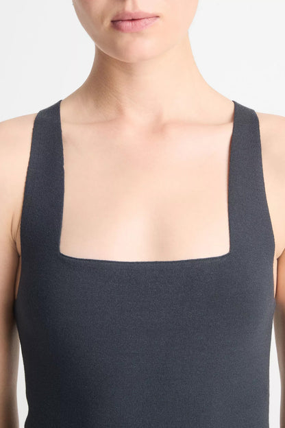 Tank Top Square in GraphiteVince - Anita Hass
