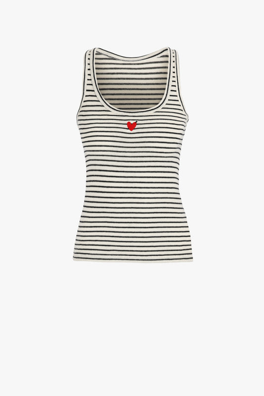 Tank Top Soft Classic in Ecru/SchwarzAnita Hass - Anita Hass
