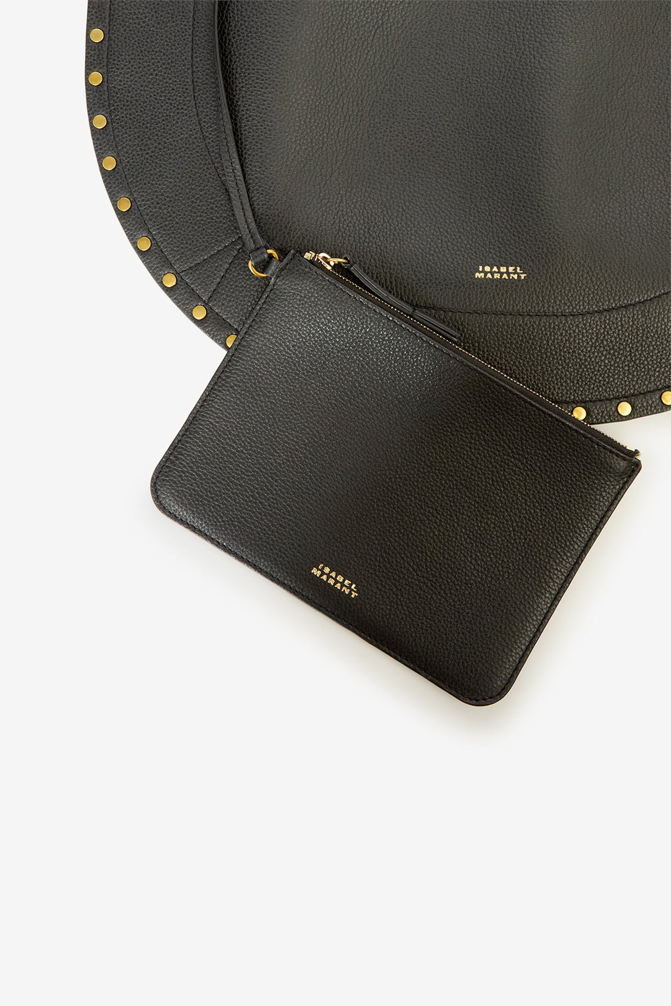 Tasche Oskan Hobo Soft in Schwarz Isabel Marant