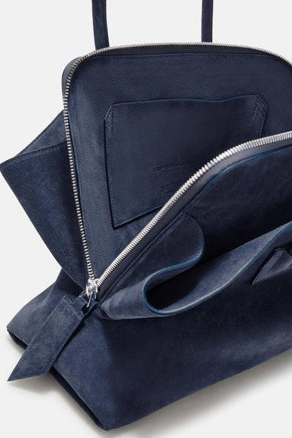 Tasche La Passeggiata Medium in Sapphire BlueThe Attico - Anita Hass