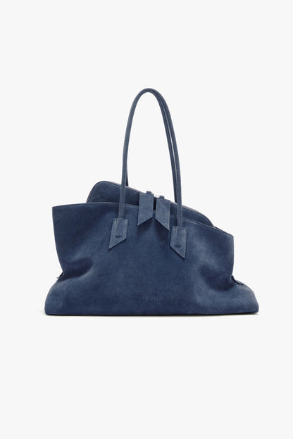 Tasche La Passeggiata Medium in Sapphire BlueThe Attico - Anita Hass