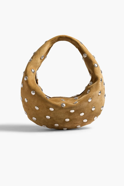 Tasche Olivia Studs Medium in Mud SuedeKhaite - Anita Hass