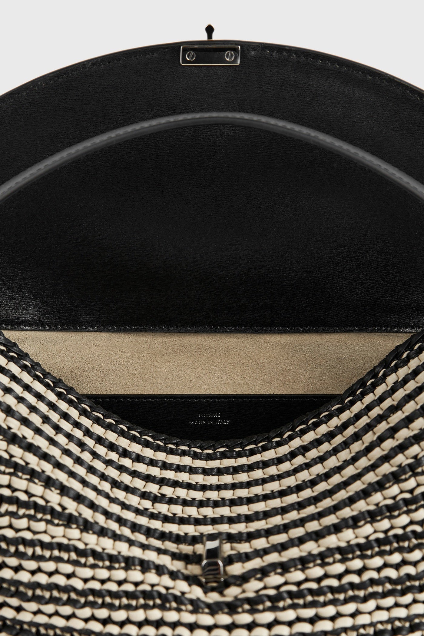 Tasche T-Lock Woven in Schwarz/SandToteme - Anita Hass