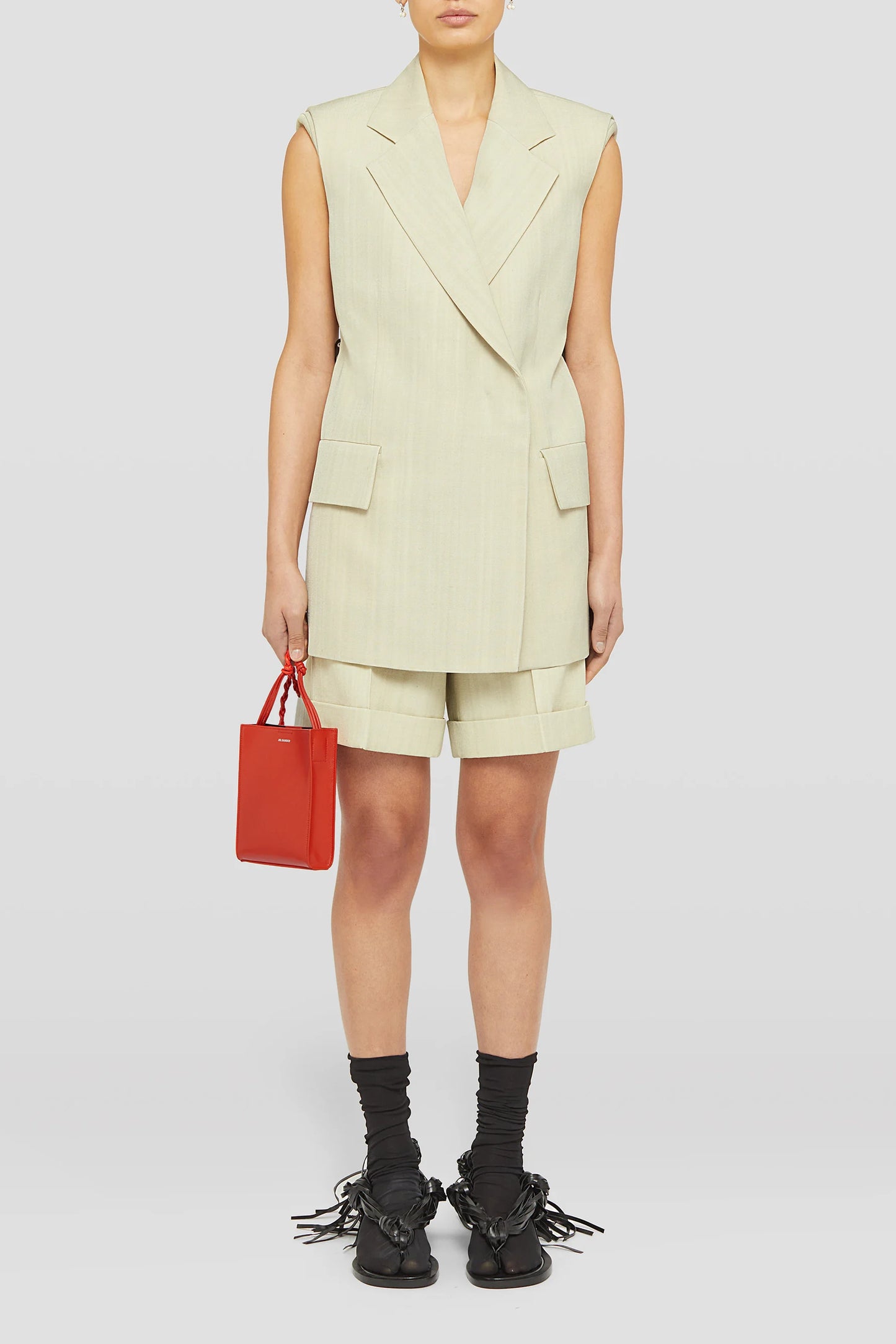 Tasche Tangle Small in PoppyJil Sander - Anita Hass