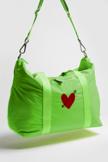 Tasche 'Heart' in Matcha NylonAnita Hass - Anita Hass